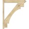 Ekena Millwork Merced Arts & Crafts Rough Sawn Outlooker, Douglas Fir, 6"W x 38"D x 46"H OUT06X38X46MRC03RDF - alternate 2
